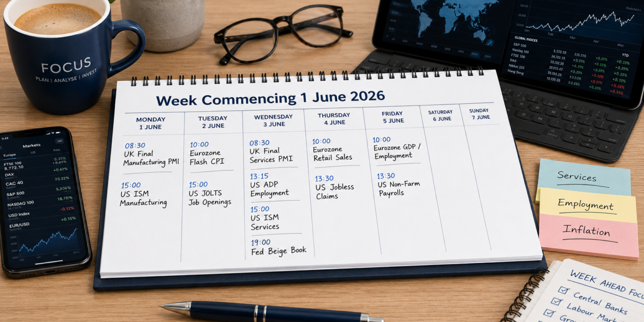 Week Ahead Report — Monday 1st June 2026