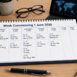 Week Ahead Report — Monday 1st June 2026