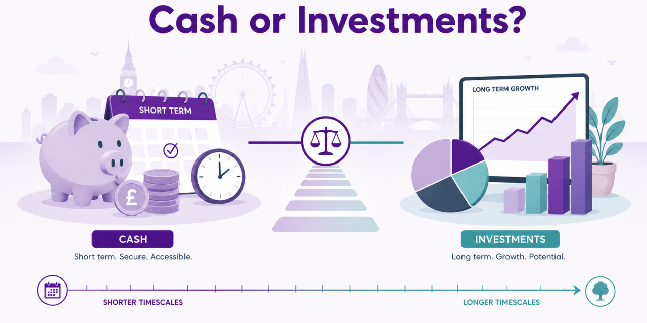 Cash or Investments? How to reduce your risk?