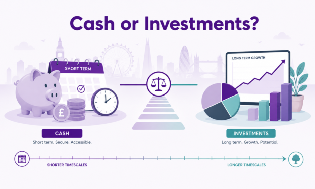 Cash or Investments? How to reduce your risk?