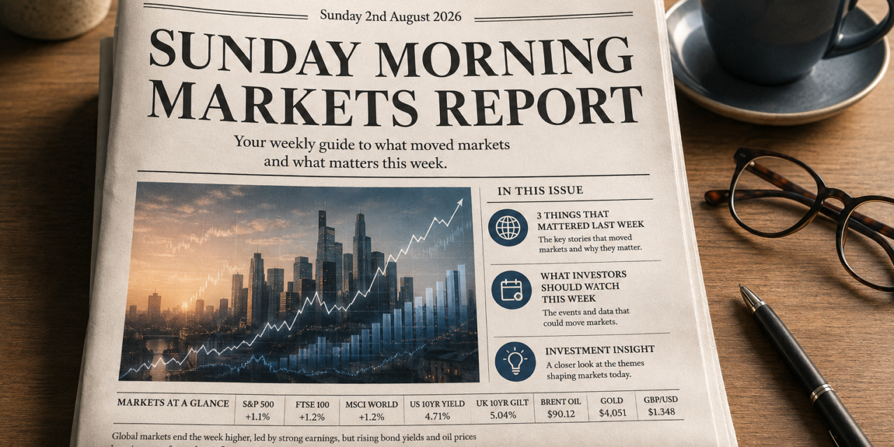 ⭐️ New – Sunday Morning Markets Report | 2 August 2026