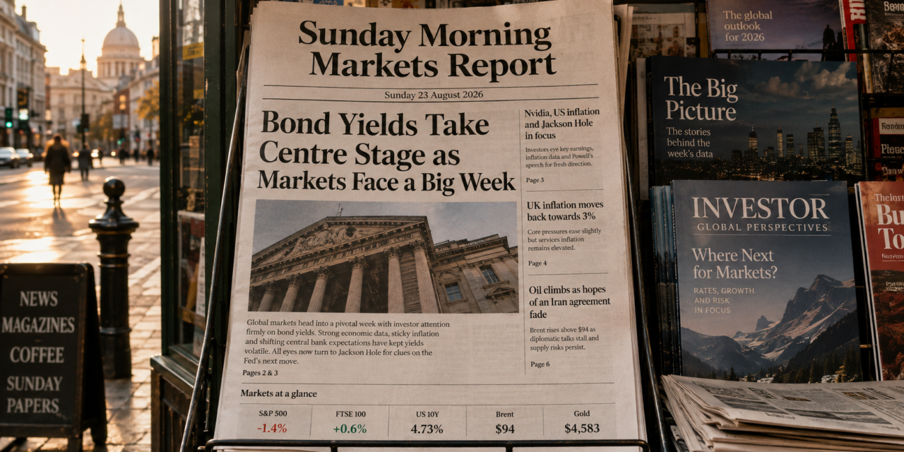 Sunday Morning Markets | Sunday 23 August 2026