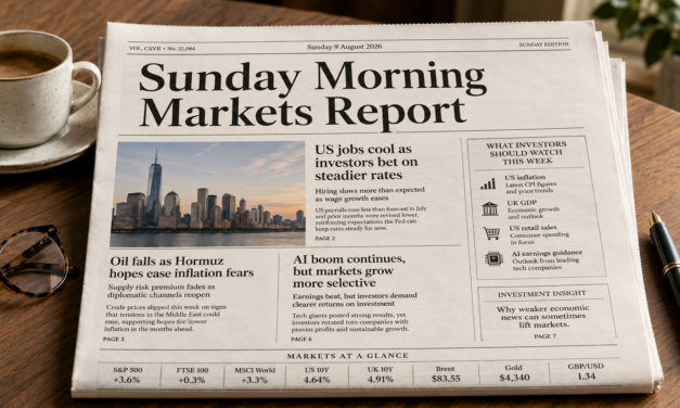 Sunday Morning Markets Report | 9 August 2026