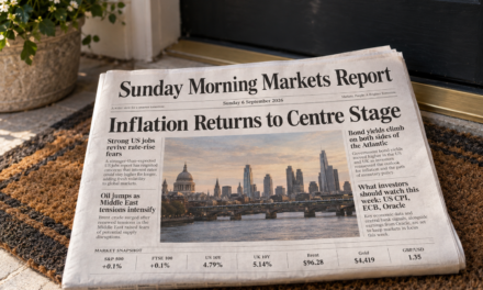 Sunday Morning Markets | Sunday 6 September 2026