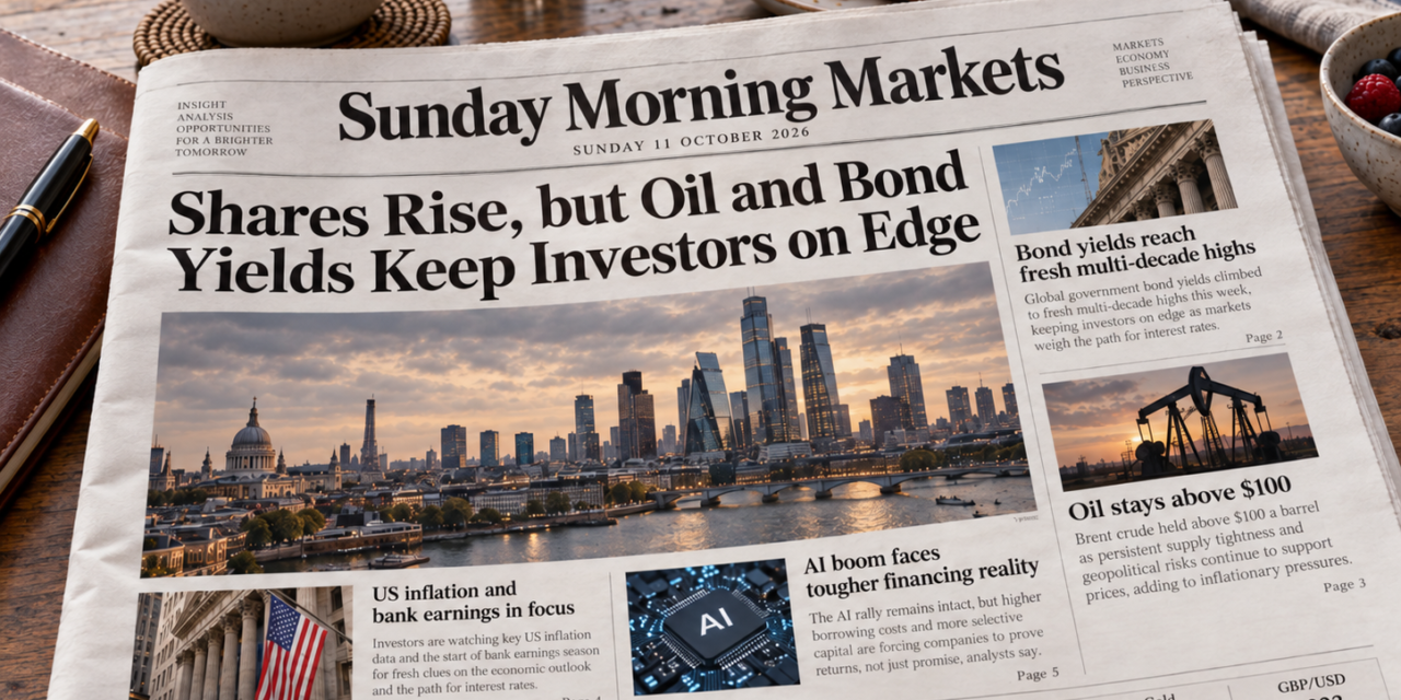 Sunday Morning Markets | 11th October 2026