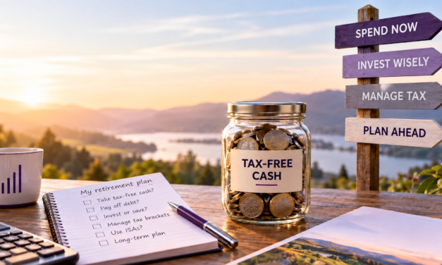 Should I take the tax free cash out of my pension